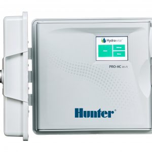 Sterownik Pro-HC Hunter Urządzenie posiada dużą listwę przyłączeniową, dwa porty do podłączenia czujników, wyjście na zawór główny oraz wbudowany sensor pozwalający wykryć każdą usterkę